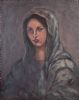 "Green Mantilla Lady"