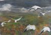 "Birds in Flight"
