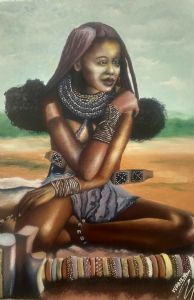 "The Himba Namibian Girl"