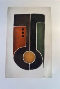 "Graphic 470 Abstract 3 Dot O/B"