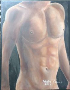"Predicting the Future - A Male Nude"