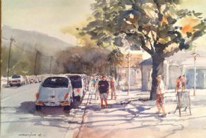 "Franschhoek, Main Street"