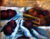 "Still Life with Plums"