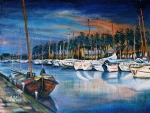 "Sunrise at the Harbour"