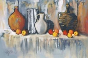 "Ceramic and Fruit"