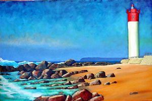 "Seascape near Umhlanga Rocks, Durban, South Africa"