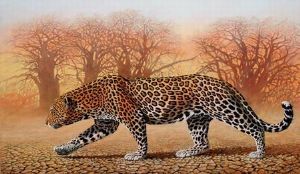 "Dry Season - Leopard"