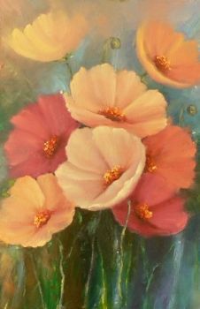 "Pastel Poppies"
