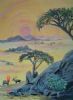 "Kalahari Gemsbok Sunset"
