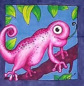 "Funky Chameleon"
