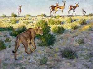 "Late Afternoon Kalahari"