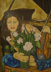 "Girl With Violin"