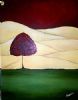 "Red Tree II (set of two)"