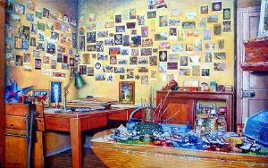 "The Artist's Studio in Exeter, Devon"