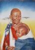 "Maasai Woman with baby"