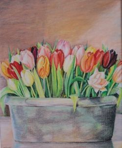 "Spring Tulips"