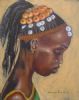 "Girl Wirh Amber Beads"