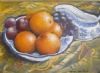 "Oranges in Delft Bowl"