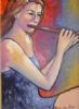 "Girl with flute"