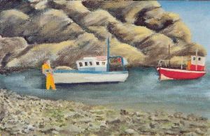 "Cadgwith Boats"