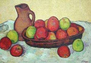 "Still Life with Apples"