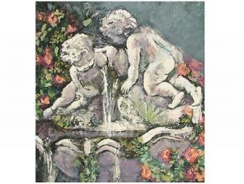 "Cherub Water Feature"