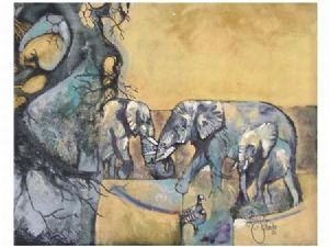 "Elephant Tranquility"