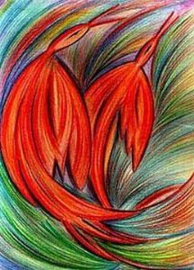 "Bird of mother's love"