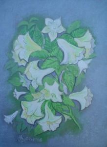 "Moonflowers - From My Garden"