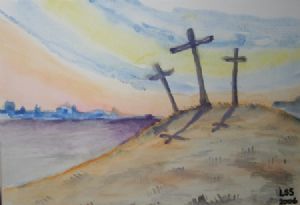 "Three crosses"