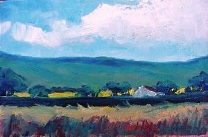 "House in landscape"