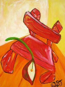 "Chair With Flower (Peace Offering)"