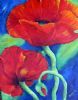"Two flowering Poppies"