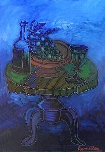 "Still life with Grapes"