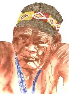 "Bushman Portrait"
