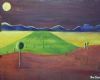 "Full Moon Landscape"