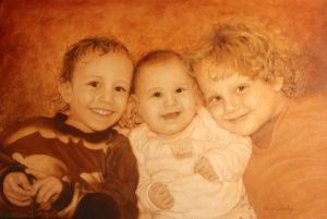 "Terry, Ari & baby Chelsey"