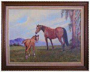 "Mare and Foal"