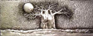 "Baobab in Moonlight #1 in Metal 1/1"