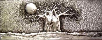"Baobab in Moonlight #1 in Metal 1/1"