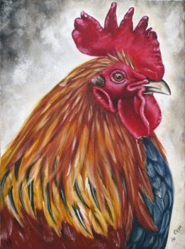 "Portrait of Rooster II"