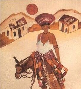 "Woman of Africa II"