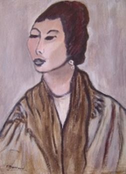 "Woman, Wearing a Robe"