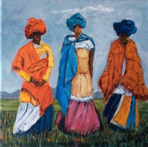 "Three Xhosa Woman"