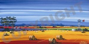 "Overberg Farm Landscape"