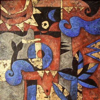 "African Landscape 2 Abstract"