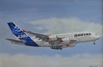 "Going Down Under A380"