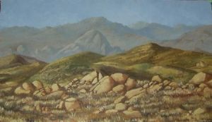 "Namibian Mountain Range"