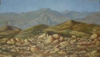 "Namibian Mountain Range"