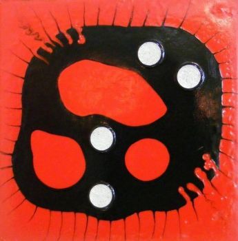 "red and black"